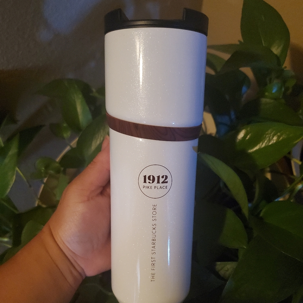 First Starbucks Wood band Tumbler